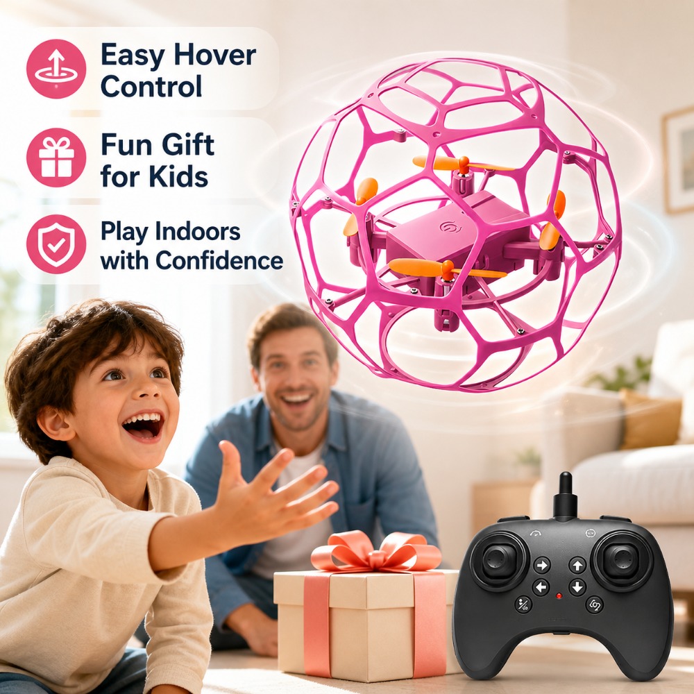 Football Shape RC Drone Quadco - Rc Helicopter Charger ulasan dan harga