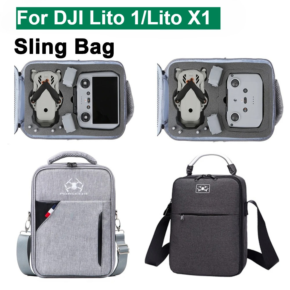 For DJI Lito 1/Lito X1 Portabl - Rc Helicopter Bag ulasan dan harga