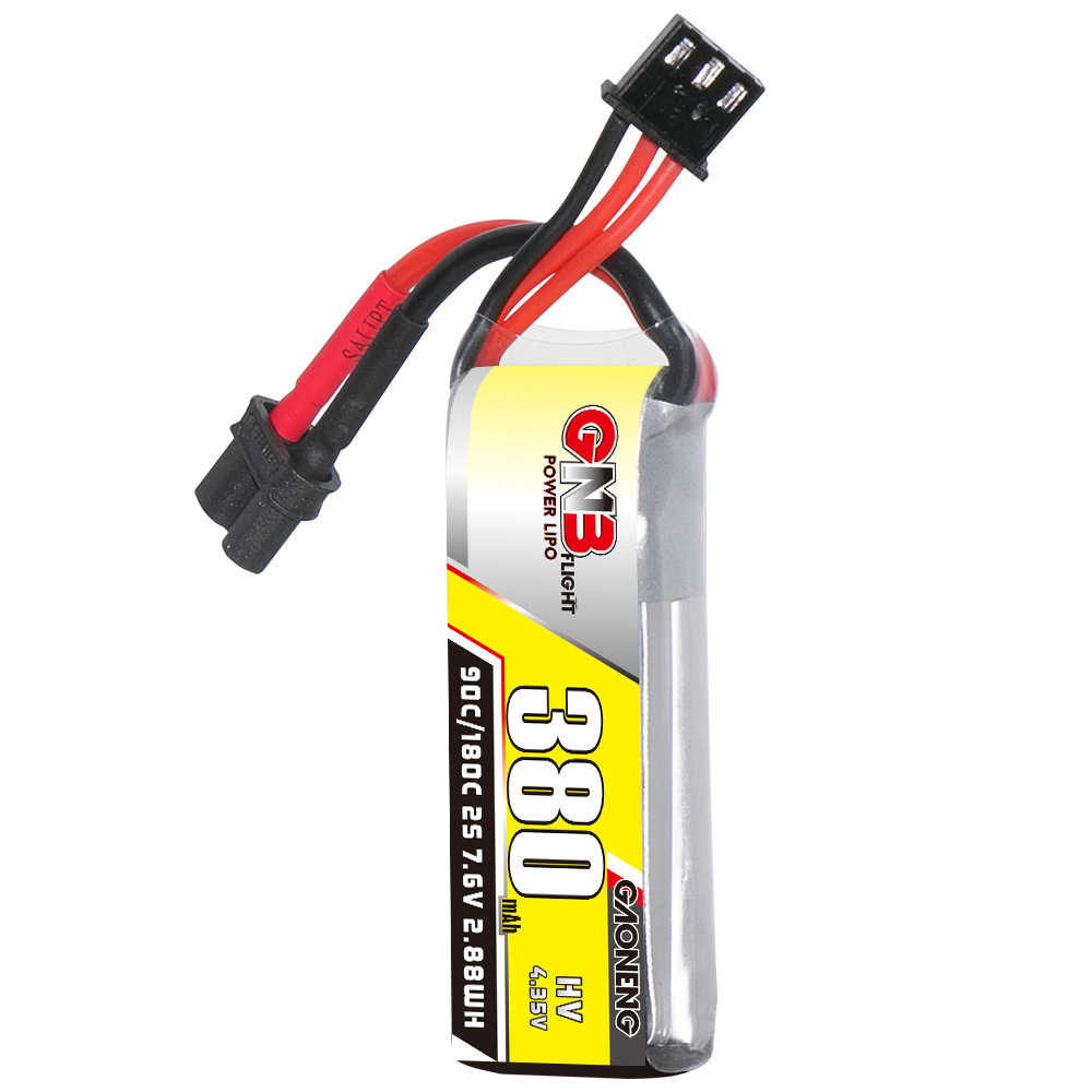 GNB 2S 7.6V 380mAh 90C/180C Li - Rc Helicopter Coaxial ulasan dan harga