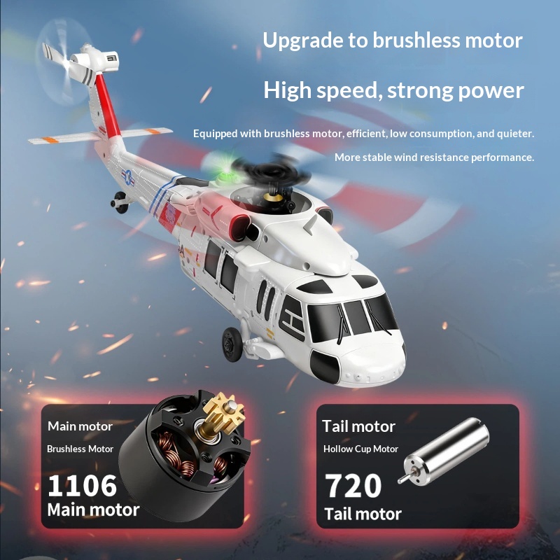 Wltoys K270 Black Hawk Uh 60l  - Rc Helicopter Gyro ulasan dan harga