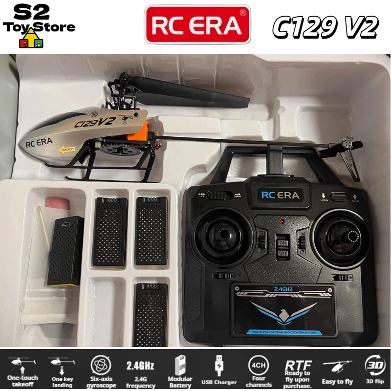 RC ERA C129V2 4CH 2.4GHz Smart - Rc Helicopter Gyro ulasan dan harga